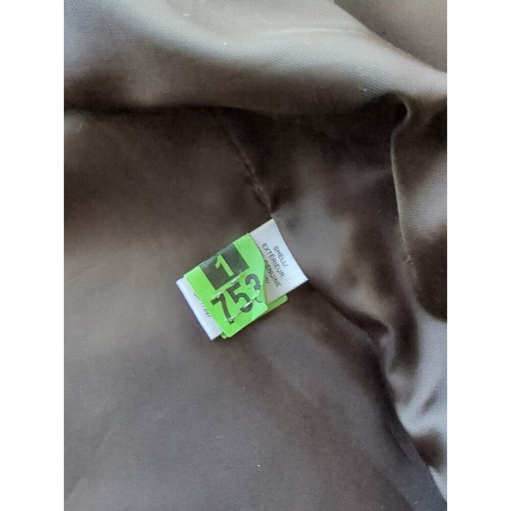 Banana Republic Sz XL Men's Vintage Brown Suede Leather Jacket Shacket Lined EUC - Picture 12 of 15